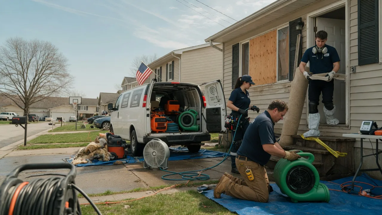 Water Damage Restoration in Rowland, PA near me
